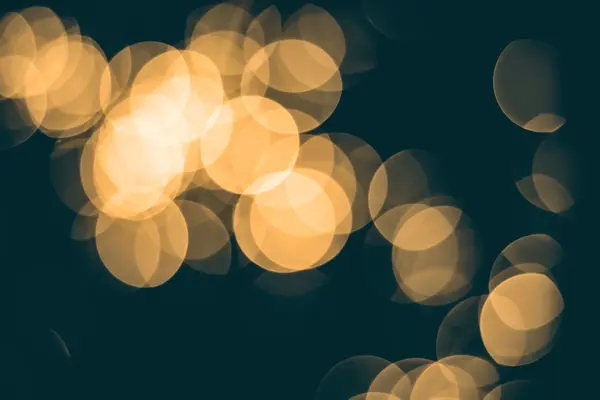 Defocused gold color lighting scene — Stock Photo, Image