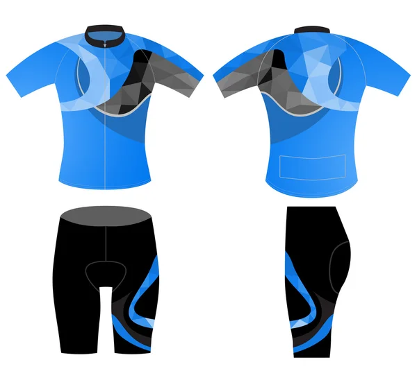 Sportbekleidung Modedesign — Stockvektor