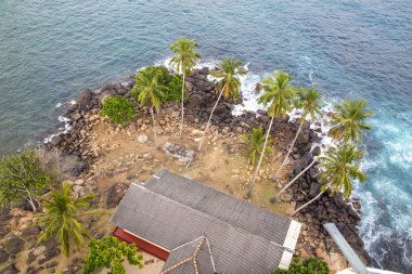 güzel Sri Lanka açıklarındaki okyanus