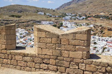 Yunan Lindos şehir 