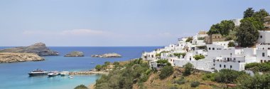 Yunan Lindos şehir 