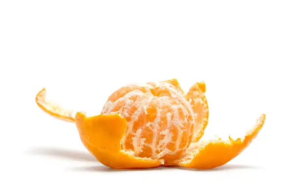 Tangerine on white background — Stock Photo, Image