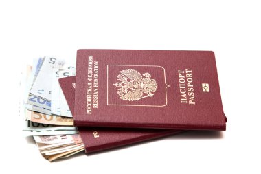 Para birimi cinsinden Rus pasaportu,