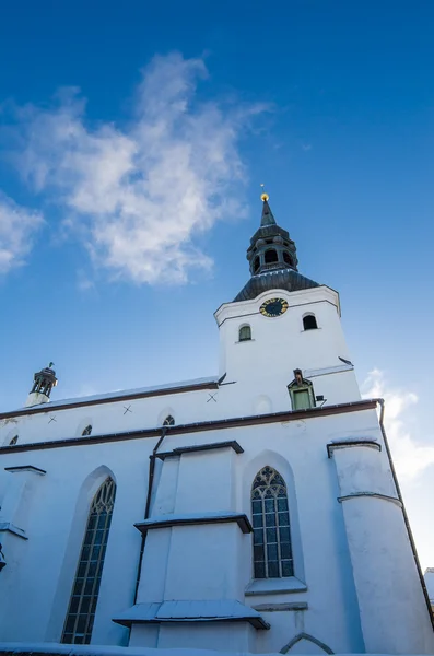 Будівлі, купол церкви у Старому місті Таллінна — стокове фото