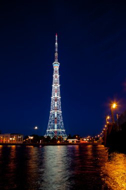 TV toren Sint-petersburg (leningrad) uitzendingen centrum