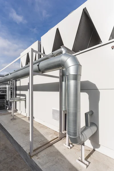 Havalandırma sisteminin boruları