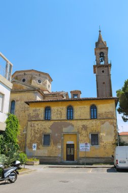Çan kulesi, Katolik Kilisesi'nde Vada, Livorno, İtalya