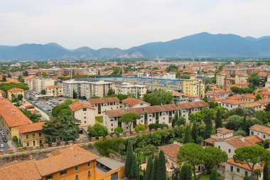 Kenti Leaning Tower Pisa, İtalya
