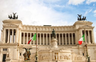 anıt Victor emmanuel II. Piazza venezia, rome, ital