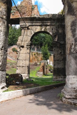 pitoresk kalıntıları Roma, İtalya