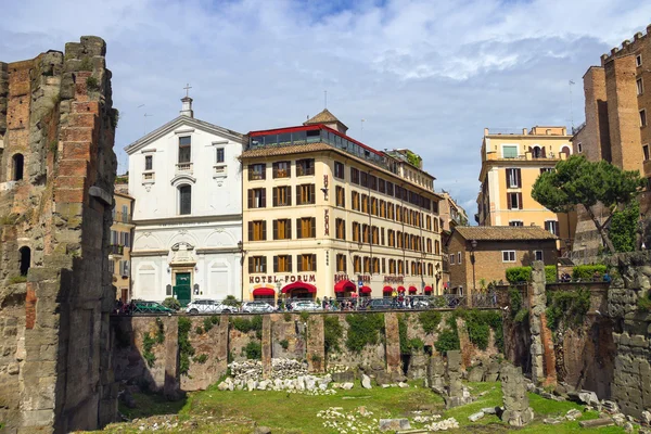 Opgravingen in het historische deel van rome, Italië — Stockfoto