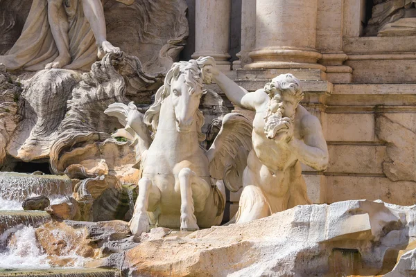 Detail of Trevi Fountain in Rome, Italy — Stock Photo, Image