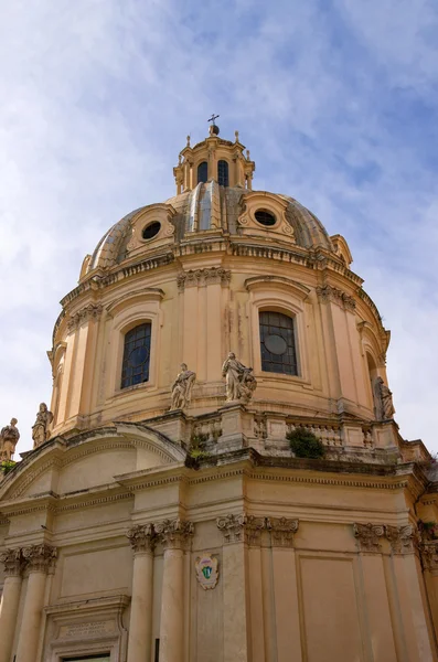 Dome of the church Holy Name of Mary in Rome, Italy — Stock Photo, Image