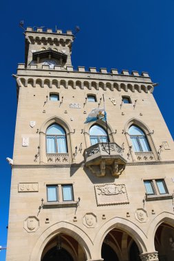 Palazzo Pubblicco San Marino. San Marino Cumhuriyeti 