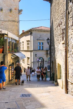 Turistler San Marino bakınacağım. Cumhuriyeti San Marin