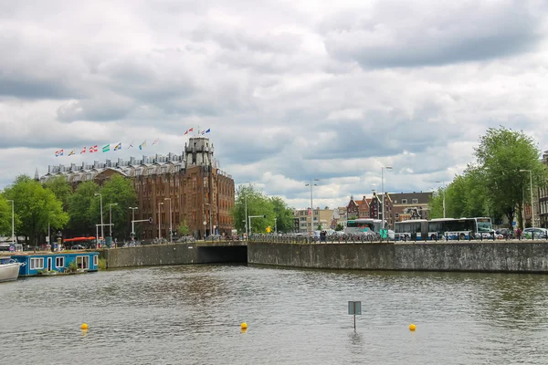 City views in the center of Amsterdam — Stock Photo, Image