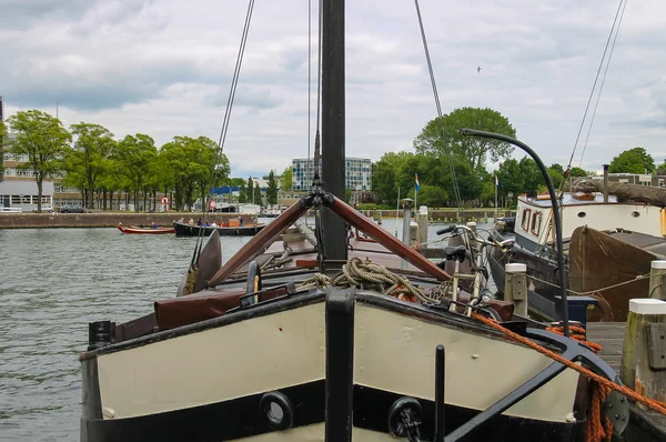 Navios - exibe o Museu Marítimo dos Países Baixos em Amsterdã — Fotografia de Stock