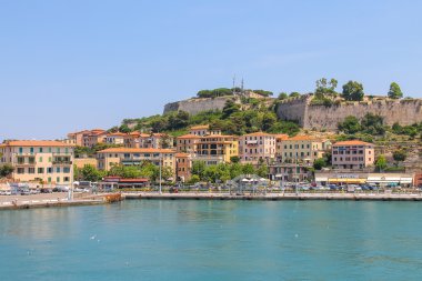 Portoferraio denizden, elba Adası, Toskana, İtalya
