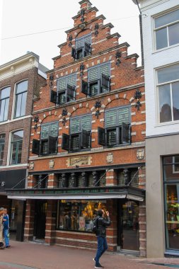 Beautiful old building on Kruisstraat street