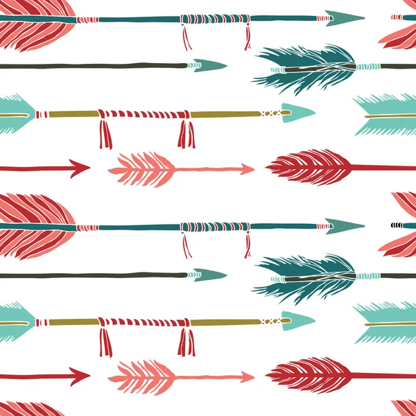 Fond de flèches colorées — Image vectorielle