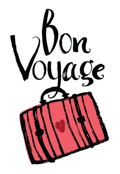 Bon Voyage — Stock Vector
