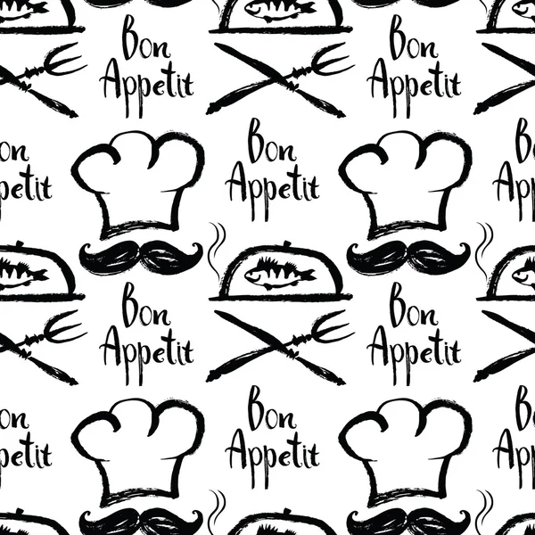 Bon Appetit 背景 — 图库矢量图片