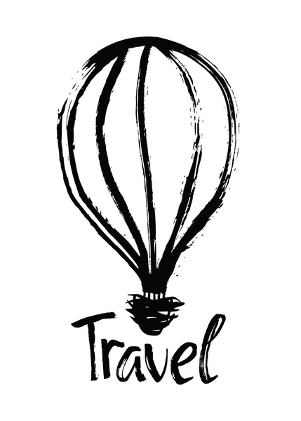 热气球旅行 — 图库矢量图片