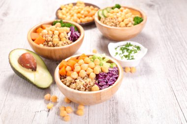 sağlıklı vejetaryen kase