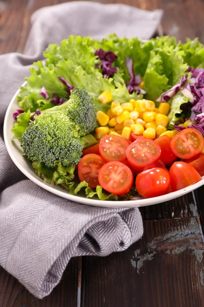 Vegetarischer Regenbogensalat — Stockfoto