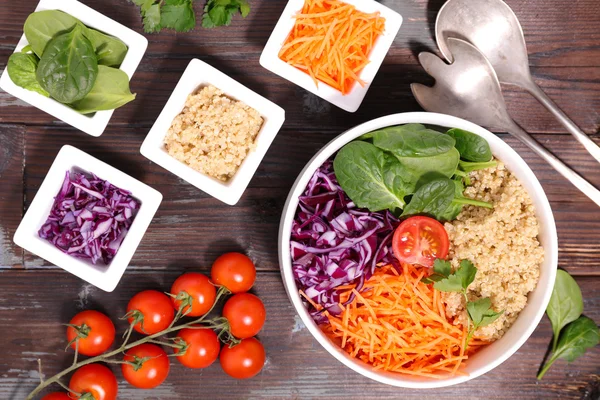 Salată de legume sănătoasă — Fotografie, imagine de stoc