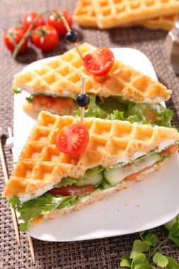 sebzeli gözleme sandviç