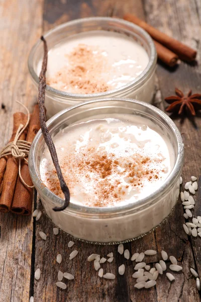 Budín de arroz con especias — Foto de Stock