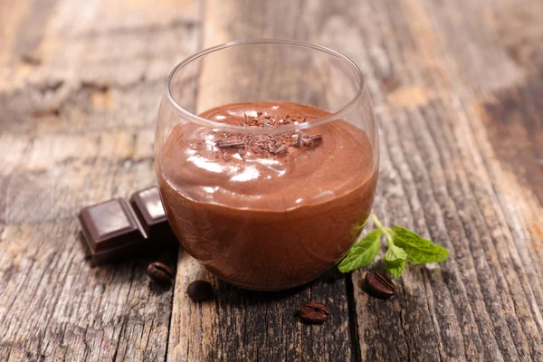 Mousse de chocolate dulce — Foto de Stock