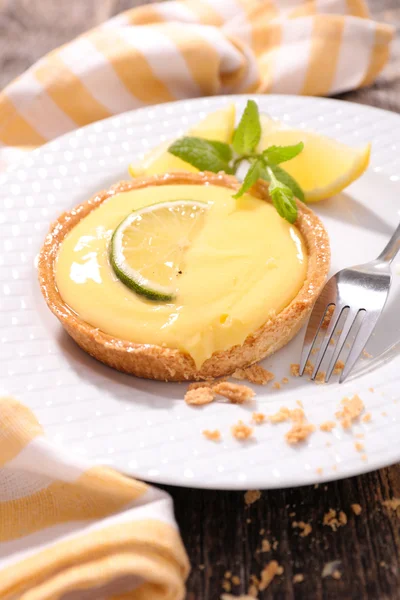 レモンのタルト デザート — ストック写真