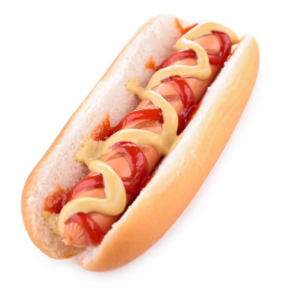 Klassinen hot dog — kuvapankkivalokuva