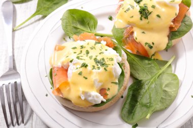 Somon Yumurta benedict