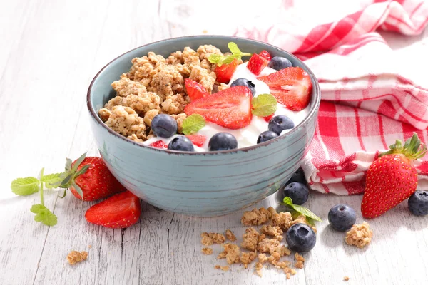 Healthy breakfast bowl — Stock Photo, Image