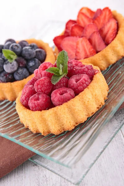 Dolci torte di frutta — Foto Stock