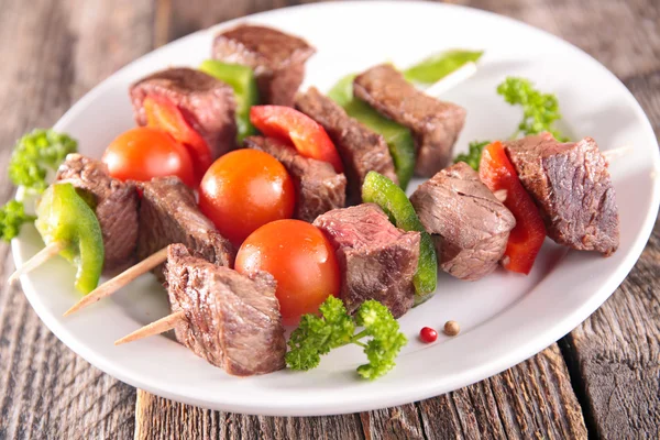 Carne a la parrilla, barbacoa — Foto de Stock