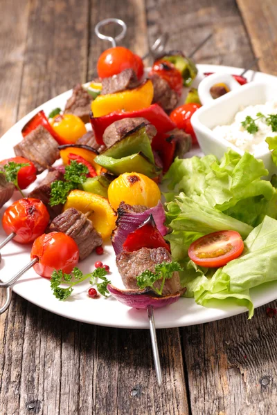 Carne grelhada, churrasco — Fotografia de Stock