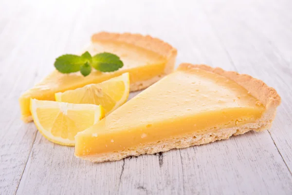 Lemon pie dessert — Stock Photo, Image