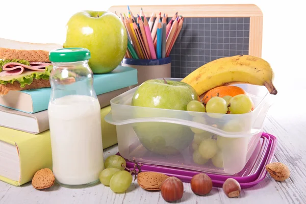 School lunch concept — Stock Photo, Image