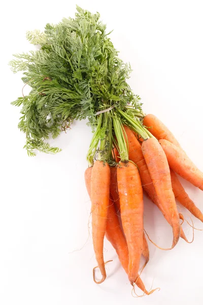 Ramo de zanahorias frescas — Foto de Stock