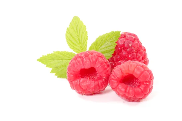 Fresh sweet raspberries — Stock Photo, Image