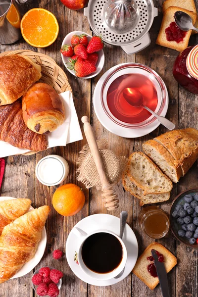 Composizione dei pasti della colazione — Foto Stock