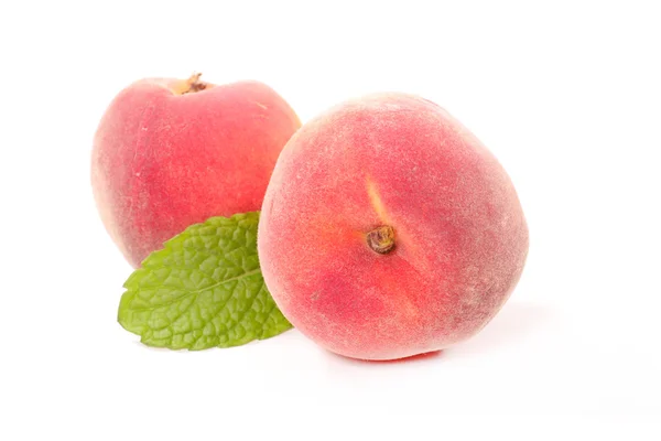 Red sweet peaches — Stock Photo, Image