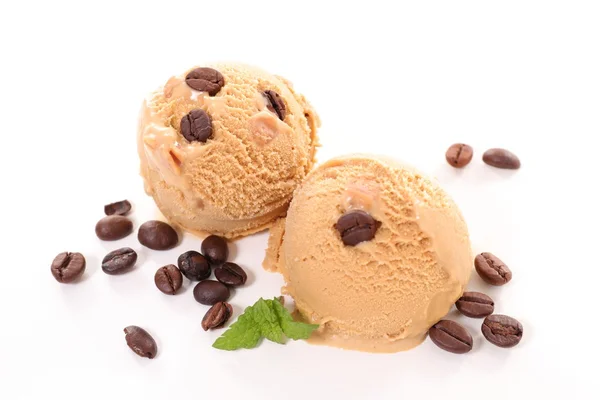 커피 아이스크림 — 스톡 사진