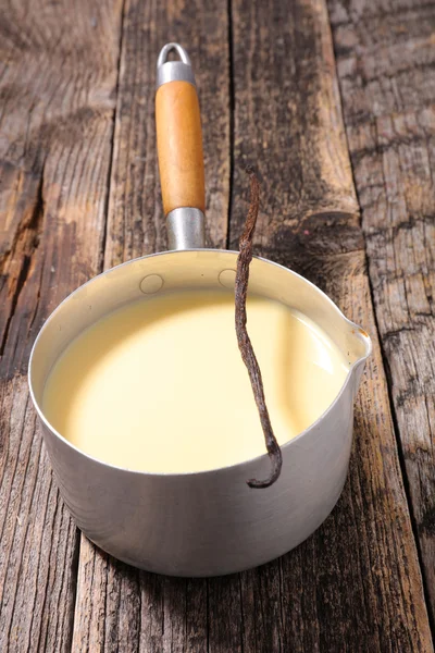 Süße Puddingcreme — Stockfoto