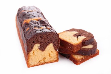 Tatlı çikolatalı pasta.