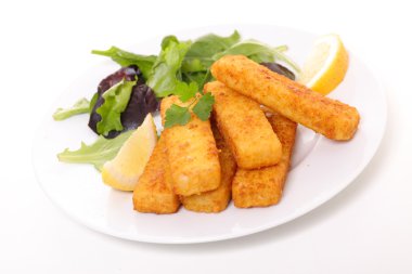 Balık kroket limonlu